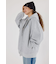 【UNISEX】エンボスBIG ZIPパーカー