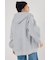 【UNISEX】エンボスBIG ZIPパーカー