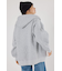 【UNISEX】エンボスBIG ZIPパーカー