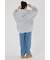 【UNISEX】エンボスBIG ZIPパーカー