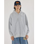 【UNISEX】エンボスBIG ZIPパーカー