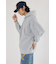 【UNISEX】エンボスBIG ZIPパーカー