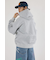 【UNISEX】エンボスBIG ZIPパーカー