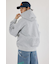 【UNISEX】エンボスBIG ZIPパーカー