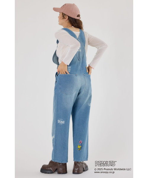 PEANUTS) オーバーオール｜ロデオクラウンズ／ロデオクラウンズワイド