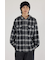 【UNISEX】フードチェックシャツ