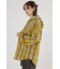 【UNISEX】フードチェックシャツ