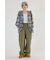 【UNISEX】フードチェックシャツ