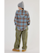 【UNISEX】フードチェックシャツ