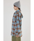 【UNISEX】フードチェックシャツ
