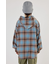 【UNISEX】フードチェックシャツ