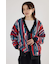 【UNISEX】3Dマルチカラーニットカーディガン