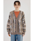 【UNISEX】3Dマルチカラーニットカーディガン