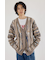 【UNISEX】3Dマルチカラーニットカーディガン