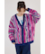 【UNISEX】3Dマルチカラーニットカーディガン