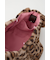 フェイクファーパッチロゴトート