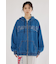 【UNISEX】(THRASHER) デニムフードブルゾン