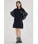 【UNISEX】(THRASHER) リメイクスウェットワンピース