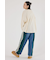 【UNISEX】 カスタムトラック デニムパンツ