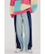 【UNISEX】 カスタムトラック デニムパンツ