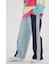 【UNISEX】 カスタムトラック デニムパンツ