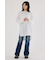 ラウンドヘムロングスリーブTシャツ