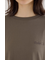 ラウンドヘムロングスリーブTシャツ