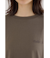 ラウンドヘムロングスリーブTシャツ