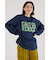 embroidery collegeロング Tシャツ