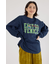 embroidery collegeロング Tシャツ