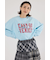 embroidery collegeロング Tシャツ