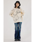 Embroideryラインロゴニットトップス