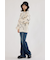 Embroideryラインロゴニットトップス