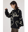 Embroideryラインロゴニットトップス