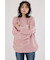 Embroideryラインロゴニットトップス