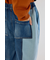 パッチワークバレルデニムパンツ
