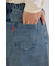 カーブデニムマキシスカート