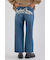 HIP EMB LOOSE DENIM