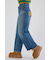HIP EMB LOOSE DENIM