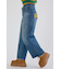 HIP EMB LOOSE DENIM