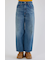 HIP EMB LOOSE DENIM
