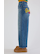 HIP EMB LOOSE DENIM