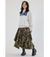 CAMOランダムティアードスカート