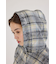 ヴィンテージチェックフードシャツ