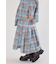 ヴィンテージチェックシャツスカート