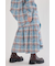 ヴィンテージチェックシャツスカート