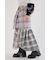 ヴィンテージチェックシャツスカート
