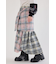 ヴィンテージチェックシャツスカート