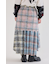 ヴィンテージチェックシャツスカート