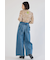 ビッグリボンデニムパンツ